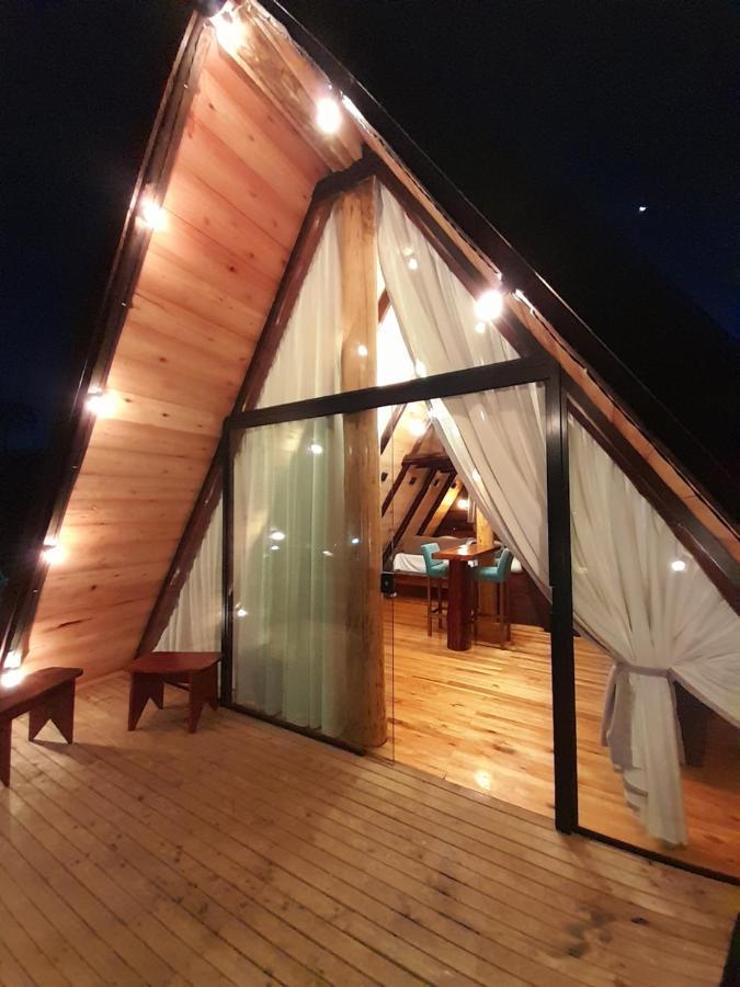 Villa Chale A-Frame Da Fazenda Bom Jardim da Serra Exterior foto